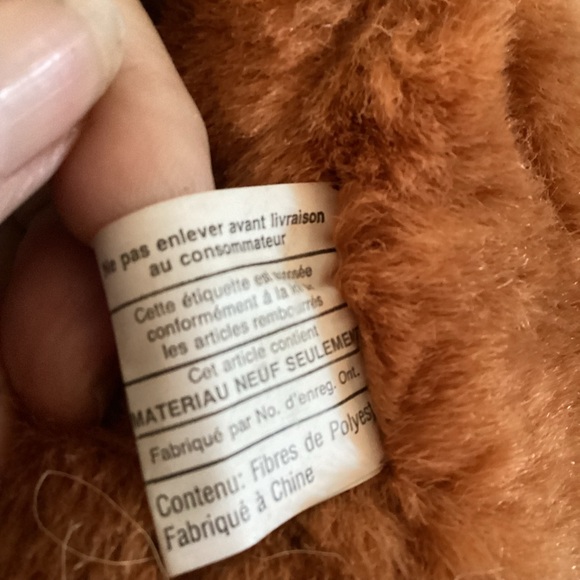 Zeddy bear ,vintage , sellers mascot . - Picture 3 of 5